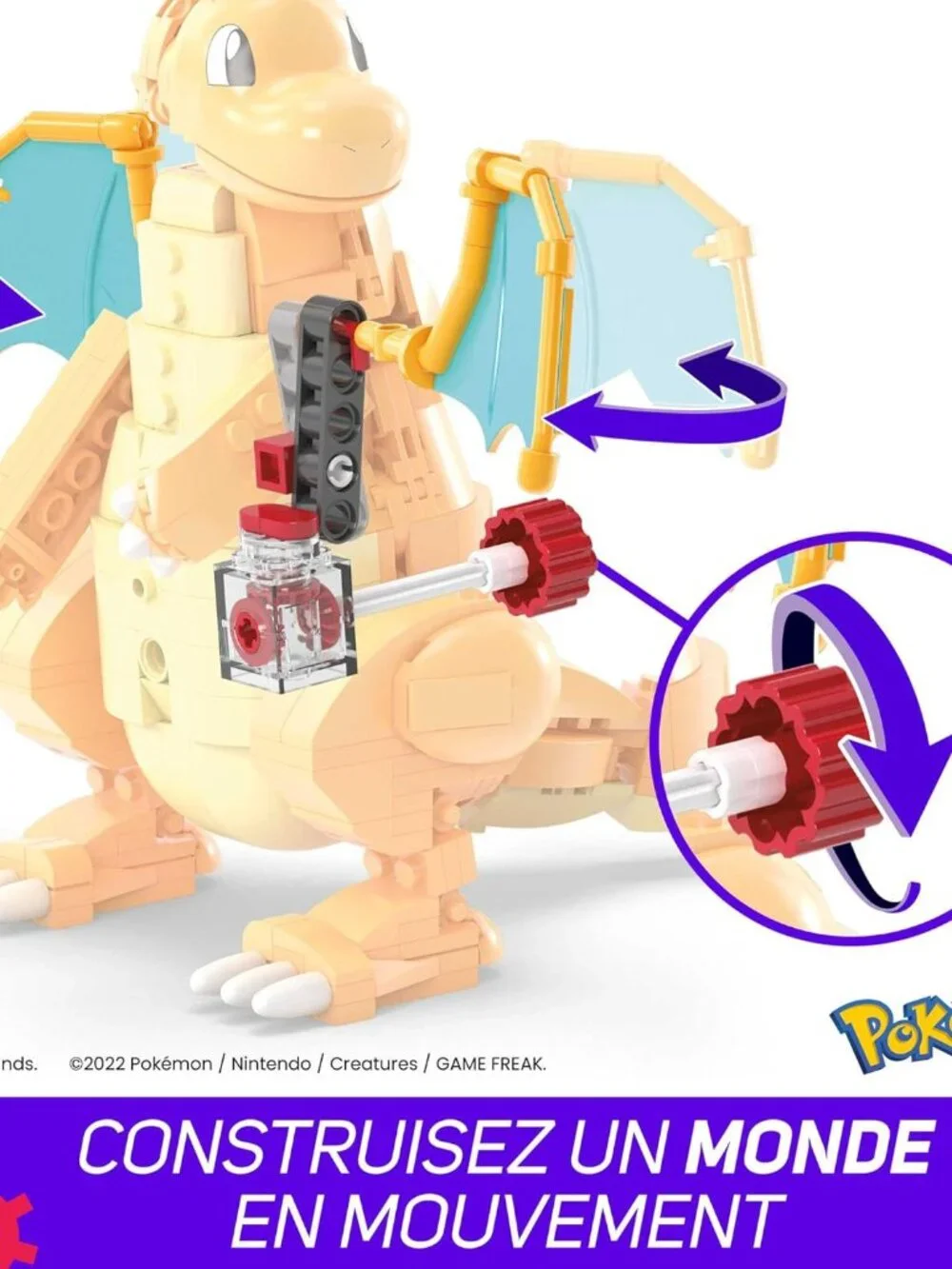 NEW Dragonite MEGA Pokémon Action Figure Building Toys Set LEGO COMPATIBLE 387 P